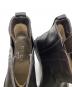 中古・古着 GUCCI (グッチ) スクエアトゥサイドゴアブーツ ブラウン サイズ:40E：30000円