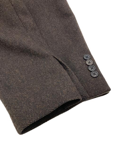 Paul Stuart（ポールスチュアート）Paul Stuart (ポールスチュアート) カシミヤブレンドチェスターコート ブラウン サイズ:Sの古着・服飾アイテム