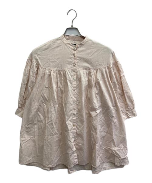 Marble SUD（マーブルシュッド）Marble SUD (マーブルシュッド) チュニックブラウス ピンク サイズ:表記無しの古着・服飾アイテム