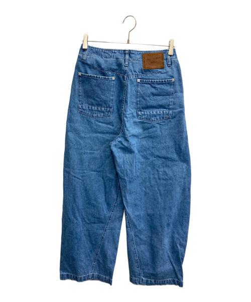 kha:ki（カーキ）kha:ki (カーキ) TWIST 5POCKET DENIM インディゴ サイズ:2の古着・服飾アイテム