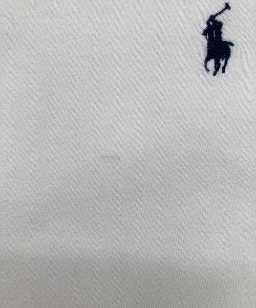 POLO RALPH LAUREN（ポロ・ラルフローレン）POLO RALPH LAUREN (ポロ・ラルフローレン) ラグランスウェット アイボリー サイズ:Ⅼの古着・服飾アイテム