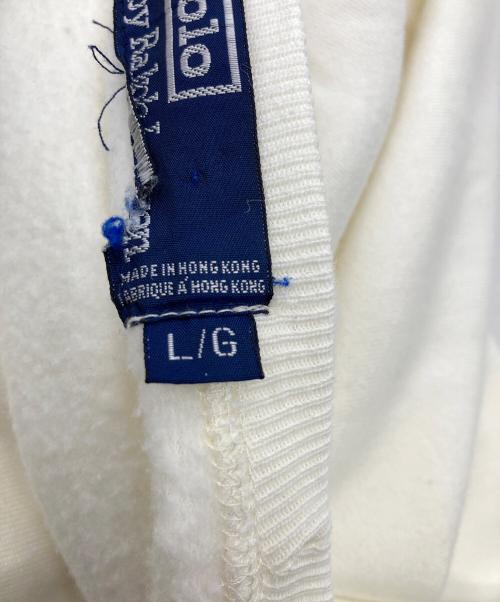 POLO RALPH LAUREN（ポロ・ラルフローレン）POLO RALPH LAUREN (ポロ・ラルフローレン) ラグランスウェット アイボリー サイズ:Ⅼの古着・服飾アイテム