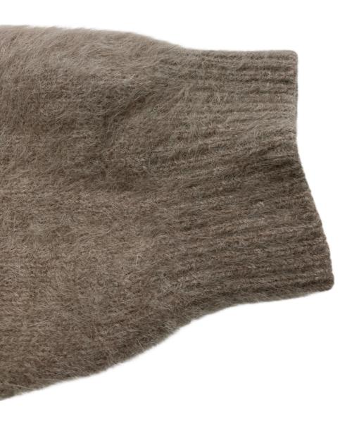 Loungedress（ラウンジドレス）Loungedress (ラウンジドレス) FURカシミヤ2WAYニット アイボリー サイズ:FREEの古着・服飾アイテム