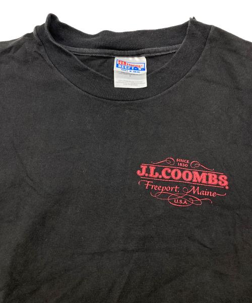 Hanes（ヘインズ）Hanes (ヘインズ) 90s Print Tee ブラック サイズ:Mの古着・服飾アイテム