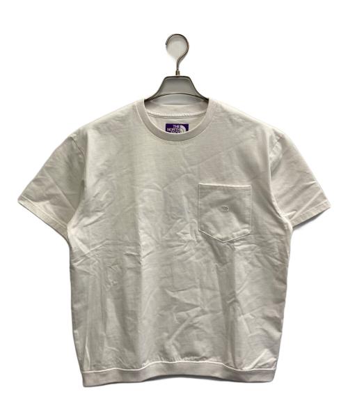 THE NORTHFACE PURPLELABEL（ザ・ノースフェイス パープルレーベル）THE NORTHFACE PURPLELABEL (ザ・ノースフェイス パープルレーベル) High Bulky Pocket Tee ホワイト サイズ:M 未使用品の古着・服飾アイテム