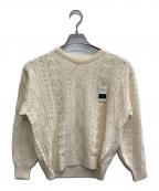 Burberry'sバーバリーズ）の古着「ヴィンテージケーブルニット」｜ベージュ