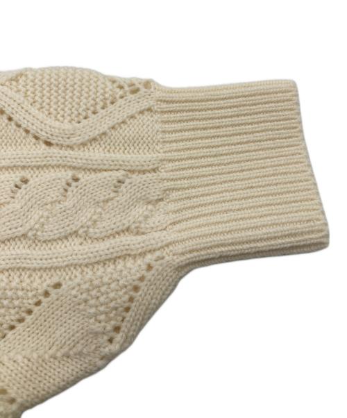 Burberry's（バーバリーズ）Burberry's (バーバリーズ) ヴィンテージケーブルニット ベージュ サイズ:Mの古着・服飾アイテム