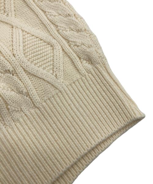 Burberry's（バーバリーズ）Burberry's (バーバリーズ) ヴィンテージケーブルニット ベージュ サイズ:Mの古着・服飾アイテム