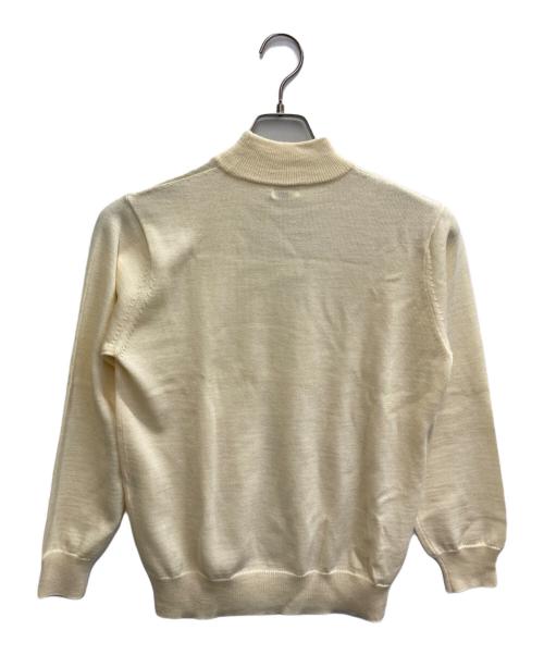 Burberry's（バーバリーズ）Burberry's (バーバリーズ) ヴィンテージ裾ロゴニット ベージュ サイズ:Mの古着・服飾アイテム