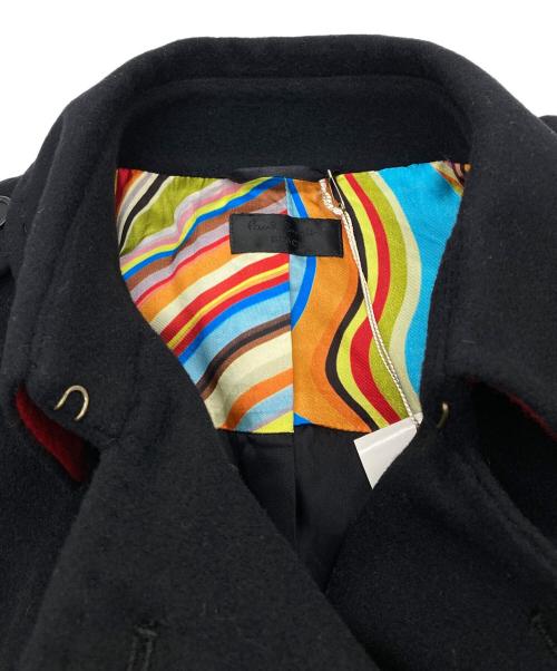 Paul Smith BLACK（ポールスミスブラック）Paul Smith BLACK (ポールスミスブラック) カシミヤ混ダブルコート ブラック サイズ:40の古着・服飾アイテム