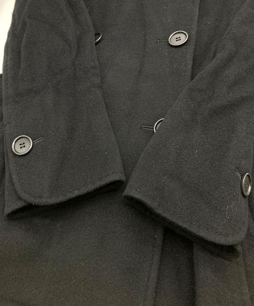 Paul Smith BLACK（ポールスミスブラック）Paul Smith BLACK (ポールスミスブラック) カシミヤ混ダブルコート ブラック サイズ:40の古着・服飾アイテム