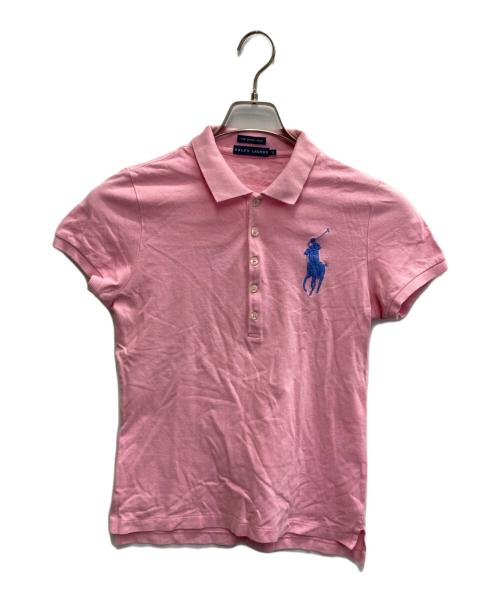 POLO RALPH LAUREN（ポロ・ラルフローレン）POLO RALPH LAUREN (ポロ・ラルフローレン) ポロシャツ ピンク サイズ:Lの古着・服飾アイテム