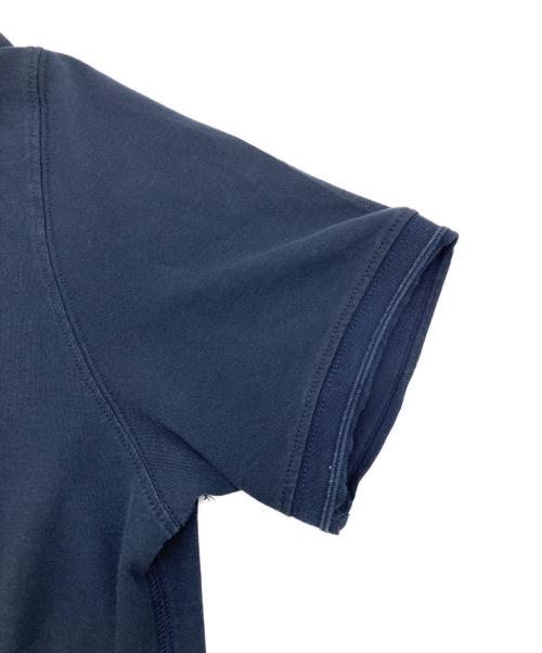 ALPHA STUDIO（アルファスタジオ）ALPHA STUDIO (アルファスタジオ) ポロシャツ ネイビー サイズ:SIZE50の古着・服飾アイテム