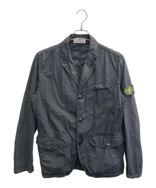 STONE ISLAND（ストーンアイランド）STONE ISLAND (ストーンアイランド) テーラードジャケット ブラック サイズ:Lの古着・服飾アイテム