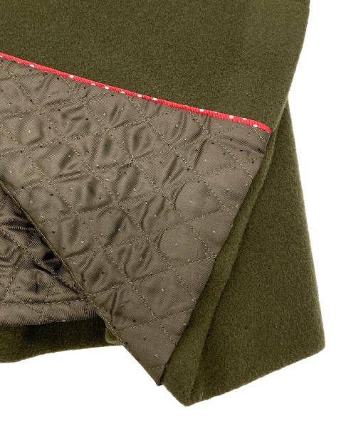 Max Mara WEEK END LINE（マックスマーラ ウイークエンドライン）Max Mara WEEK END LINE (マックスマーラ ウイークエンドライン) バージンウールAラインコート カーキ サイズ:44の古着・服飾アイテム