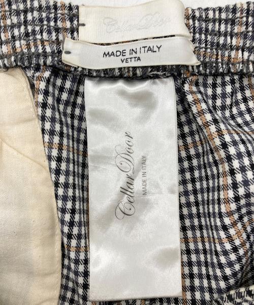 CellarDoor（セラードアー）CellarDoor (セラードアー) チェックパンツ ブラック サイズ:48の古着・服飾アイテム