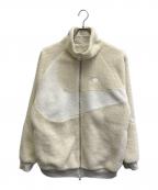 NIKEナイキ）の古着「VM SWOOSH FULL ZIP JACKET」｜アイボリー