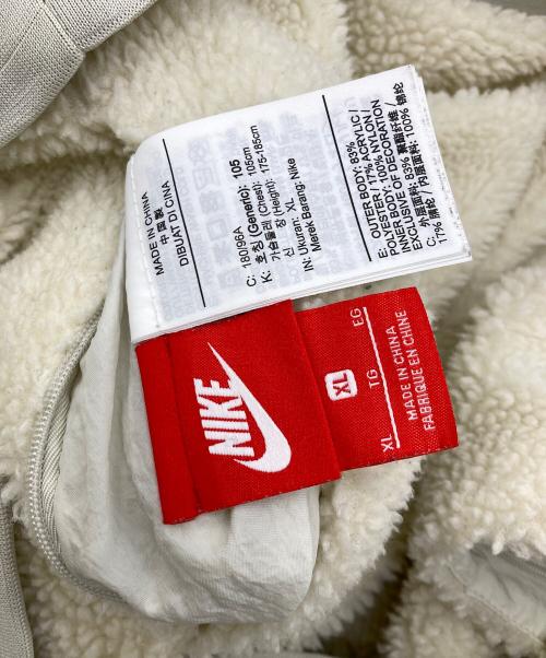 NIKE（ナイキ）NIKE (ナイキ) VM SWOOSH FULL ZIP JACKET アイボリー サイズ:XLの古着・服飾アイテム