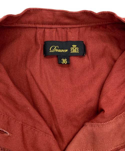 DRAWER（ドゥロワー）DRAWER (ドゥロワー) レースワンピース ブラウン サイズ:36の古着・服飾アイテム