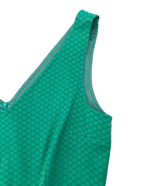 MAX&Co.（マックスアンドコー）MAX&Co. (マックスアンドコー) corolla dres グリーン サイズ:42の古着・服飾アイテム