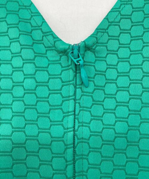 MAX&Co.（マックスアンドコー）MAX&Co. (マックスアンドコー) corolla dres グリーン サイズ:42の古着・服飾アイテム