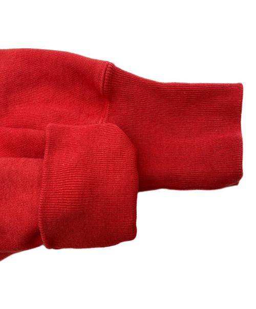 SAINT MICHAEL（セントマイケル）SAINT MICHAEL (セントマイケル) ヴィンテージ加工プルオーバーパーカー レッド サイズ:Lの古着・服飾アイテム