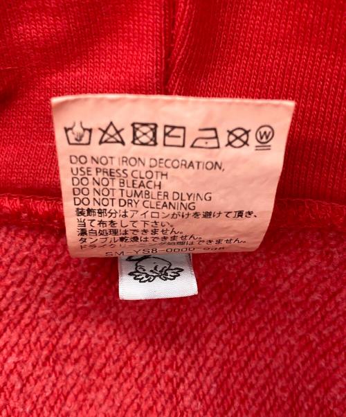 SAINT MICHAEL（セントマイケル）SAINT MICHAEL (セントマイケル) ヴィンテージ加工プルオーバーパーカー レッド サイズ:Lの古着・服飾アイテム