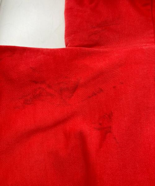 SAINT MICHAEL（セントマイケル）SAINT MICHAEL (セントマイケル) ヴィンテージ加工プルオーバーパーカー レッド サイズ:Lの古着・服飾アイテム