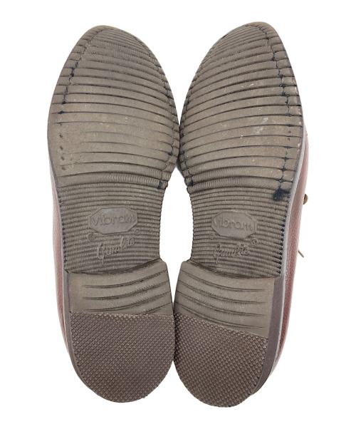 Salvatore Ferragamo（サルヴァトーレ フェラガモ）Salvatore Ferragamo (サルヴァトーレ フェラガモ) プレーントゥシューズ ブラウン サイズ:9の古着・服飾アイテム