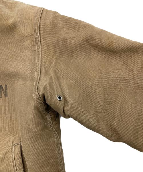 NXss（エヌエックスエスエス）NXss (エヌエックスエスエス) デッキジャケット ブラウン サイズ:Sの古着・服飾アイテム