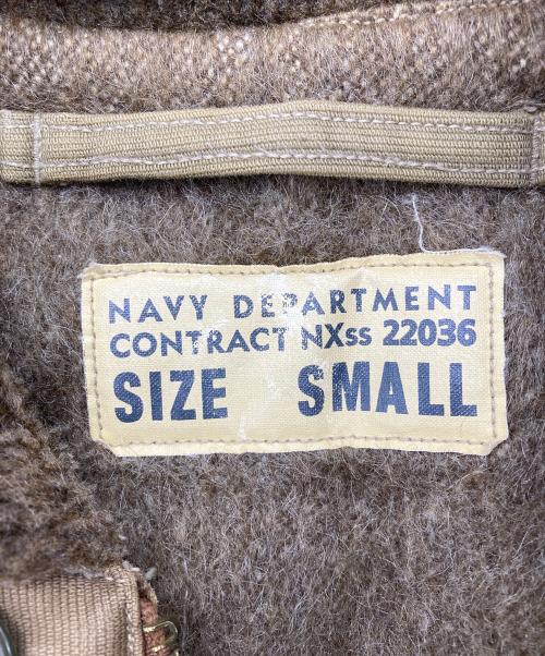 NXss（エヌエックスエスエス）NXss (エヌエックスエスエス) デッキジャケット ブラウン サイズ:Sの古着・服飾アイテム