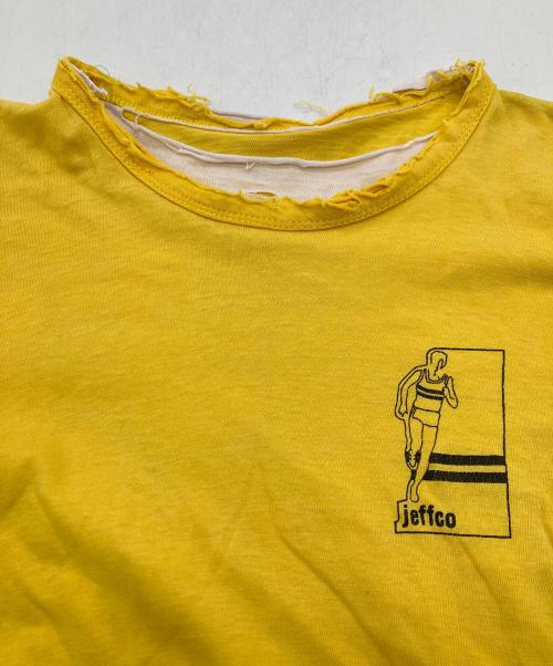 Champion（チャンピオン）Champion (チャンピオン) 70s～80s Jeffco リバーシブルTシャツ イエロー サイズ:Mの古着・服飾アイテム