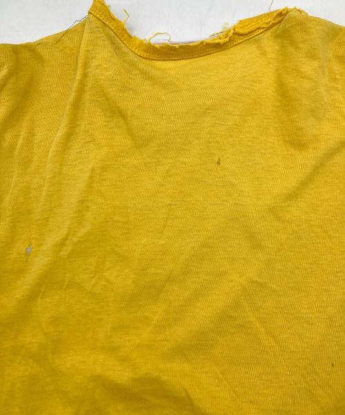 Champion（チャンピオン）Champion (チャンピオン) 70s～80s Jeffco リバーシブルTシャツ イエロー サイズ:Mの古着・服飾アイテム