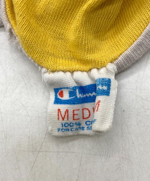 Champion（チャンピオン）Champion (チャンピオン) 70s～80s Jeffco リバーシブルTシャツ イエロー サイズ:Mの古着・服飾アイテム