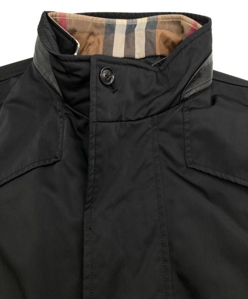 BURBERRY LONDON（バーバリーロンドン）BURBERRY LONDON (バーバリーロンドン) ライナー付きトレンチコート ブラック サイズ:Lの古着・服飾アイテム
