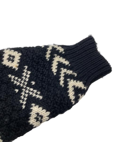 OLD GAP（オールドギャップ）OLD GAP (オールドギャップ) OLDウールノルディックニット ブラック サイズ:Lの古着・服飾アイテム