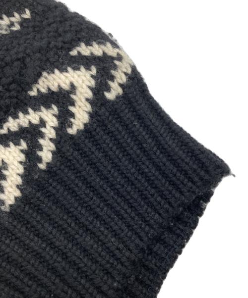 OLD GAP（オールドギャップ）OLD GAP (オールドギャップ) OLDウールノルディックニット ブラック サイズ:Lの古着・服飾アイテム