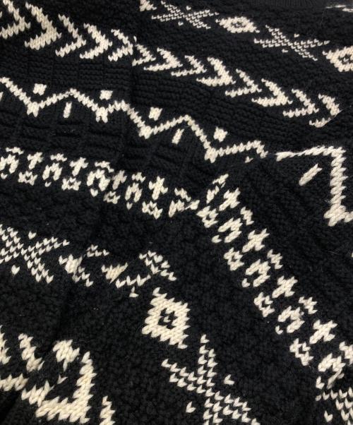 OLD GAP（オールドギャップ）OLD GAP (オールドギャップ) OLDウールノルディックニット ブラック サイズ:Lの古着・服飾アイテム