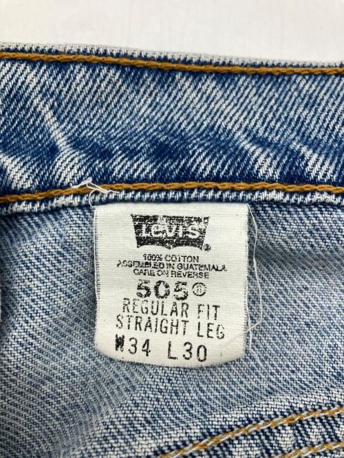 LEVI'S（リーバイス）LEVI'S (リーバイス) 505デニムパンツ インディゴ サイズ:W34 L30の古着・服飾アイテム