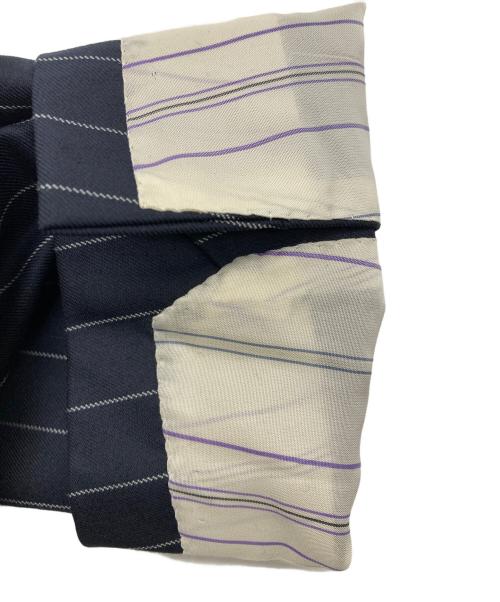 PAUL SMITH（ポールスミス）PAUL SMITH (ポールスミス) 裏地柄ベスト付きセットアップ/british collection/ﾍﾟｲｽﾞﾘｰ ネイビー サイズ:Lの古着・服飾アイテム