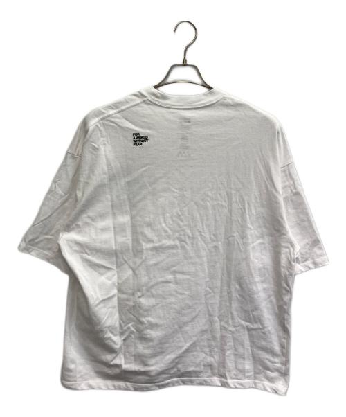 FreshService（フレッシュサービス）FreshService (フレッシュサービス) VIBTEX S/S CREW NECK TEE ホワイト サイズ:Lの古着・服飾アイテム