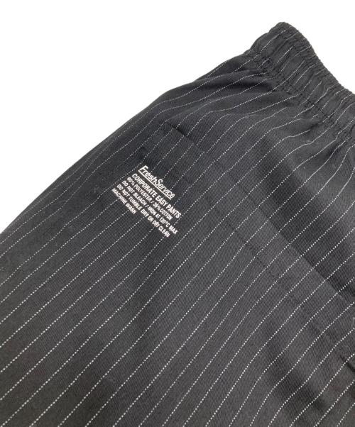 FreshService（フレッシュサービス）FreshService (フレッシュサービス) CORPORATE EASY PANTS ブラック サイズ:Lの古着・服飾アイテム