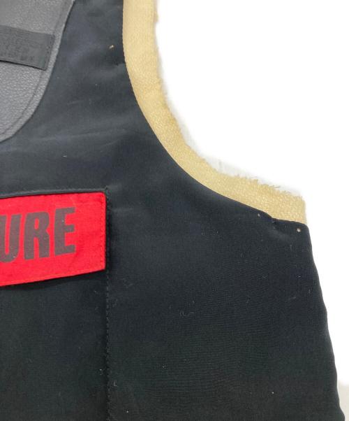 SEDITIONARIES by 666（セディショナリーズ）SEDITIONARIES by 666 (セディショナリーズ) NO FUTURE ベスト ブラック×ホワイト サイズ:表記無しの古着・服飾アイテム