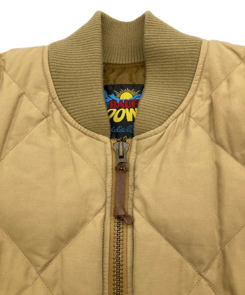 Eddie Bauer（エディーバウアー）Eddie Bauer (エディーバウアー) 日の出タグ/ スカイライナー/復刻ダウンジャケット ベージュ サイズ:Mの古着・服飾アイテム