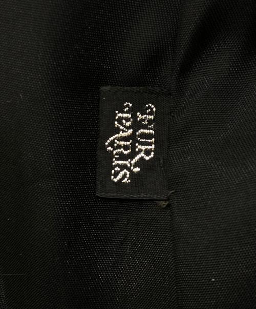 SAGA MINK（サガミンク）SAGA MINK (サガミンク) ファージャケット ブラック サイズ:13の古着・服飾アイテム