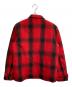 SSDD (エスエスディーディー) タータンチェックジャケット レッド サイズ:L：5000円