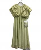 masaco teranishiマサコテラニシ）の古着「ワンピース」｜グリーン