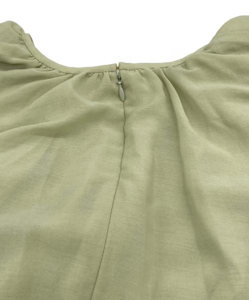 masaco teranishi（マサコテラニシ）masaco teranishi (マサコテラニシ) ワンピース グリーン サイズ:36の古着・服飾アイテム