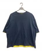 ミリタリーミリタリー）の古着「リバーシブルTシャツ」｜ネイビー