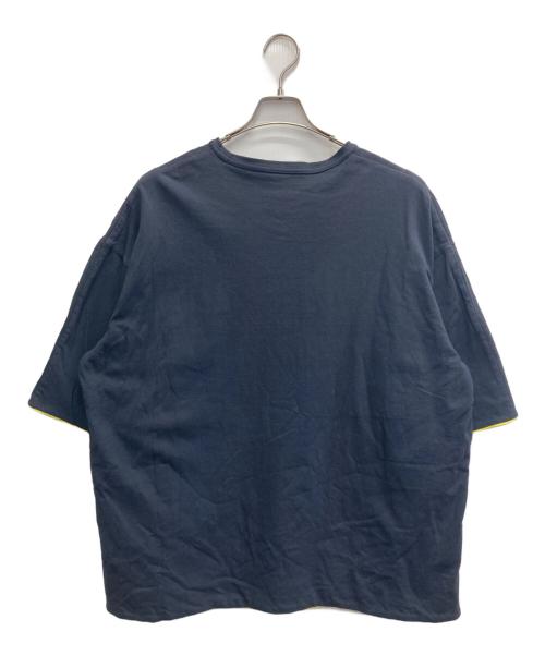 ミリタリー（ミリタリー）ミリタリー (ミリタリー) リバーシブルTシャツ ネイビー サイズ:XXLの古着・服飾アイテム